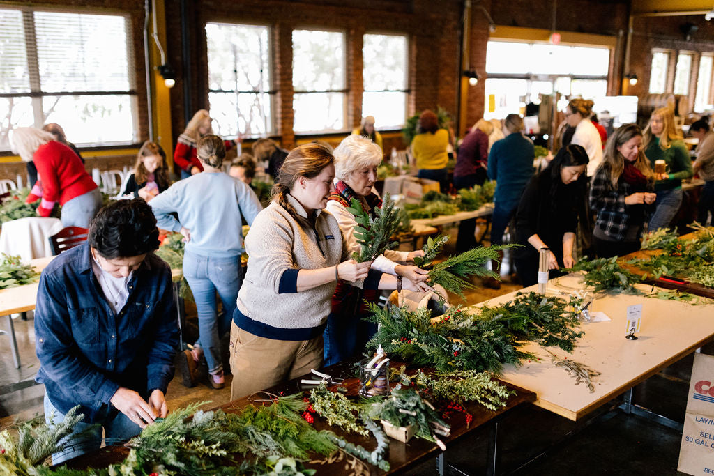 Winter Wreath Workshop image 2