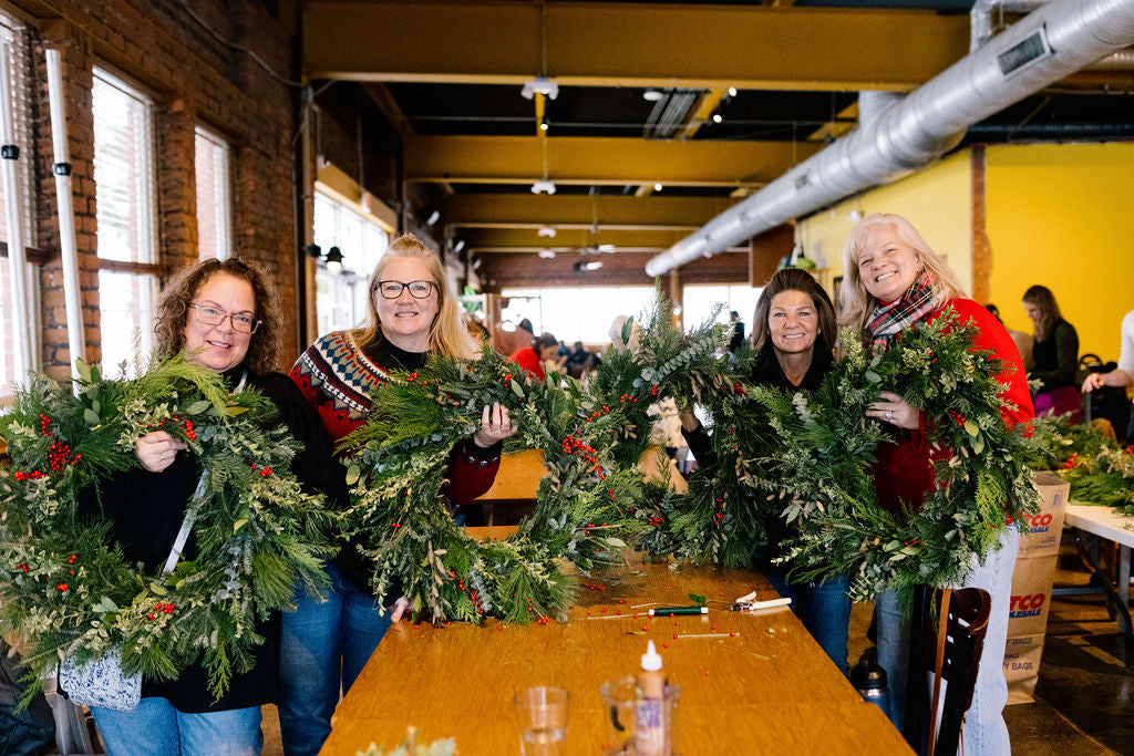 Winter Wreath Workshop image 3