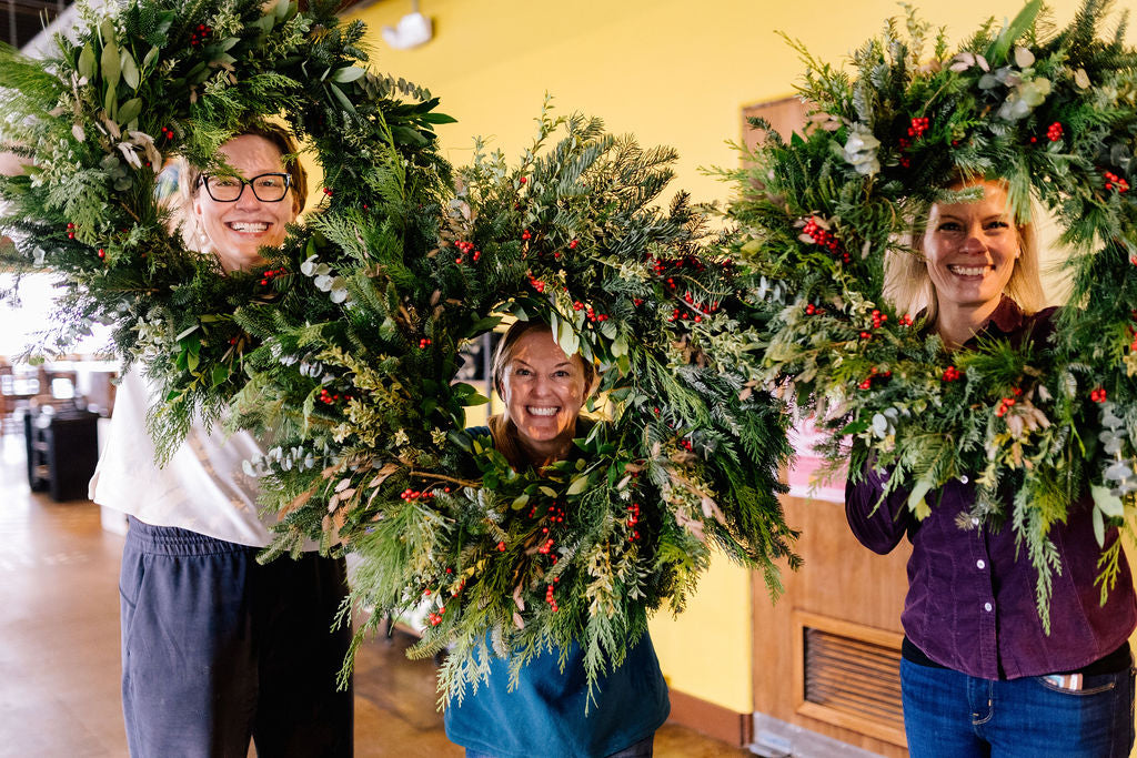 Winter Wreath Workshop image 7