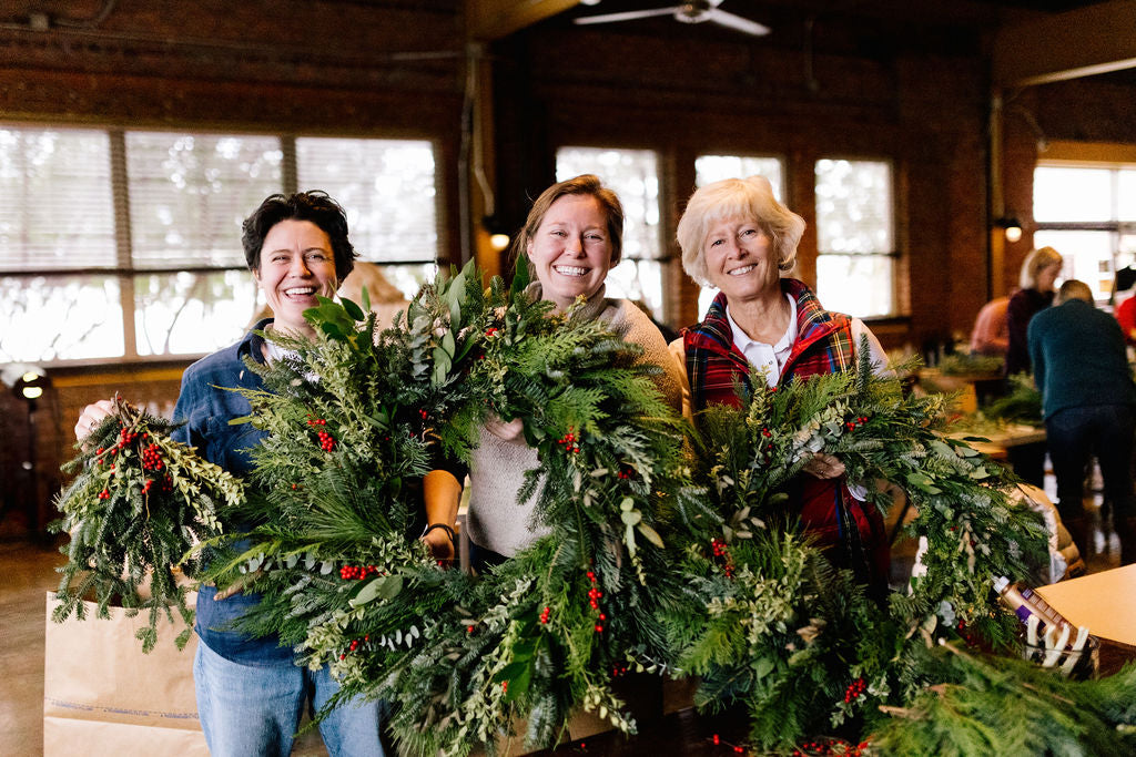 Winter Wreath Workshop image 9